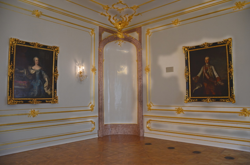 Interior view of a room within Bratislava Castle